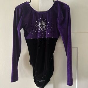 Snowflake ❄️ Long Sleeve Gymnastics Leotard